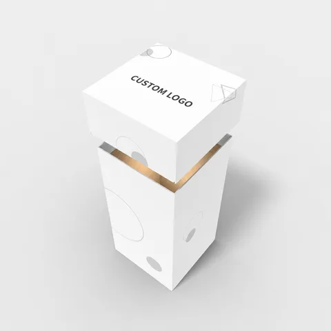 Reference view of lid-and-base boxes with auto-lock bases, style E60658.