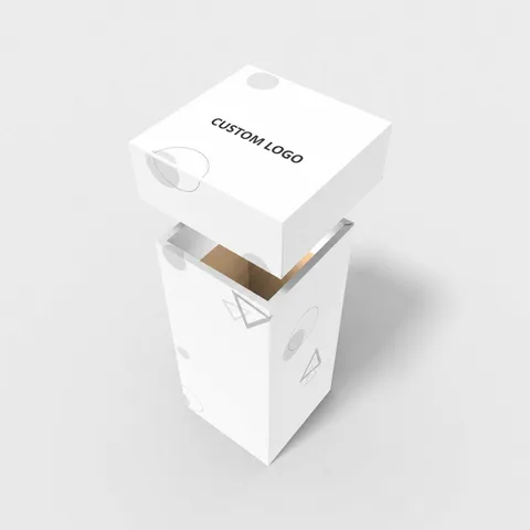 Reference view of lid-and-base boxes with auto-lock bases, style E60659.
