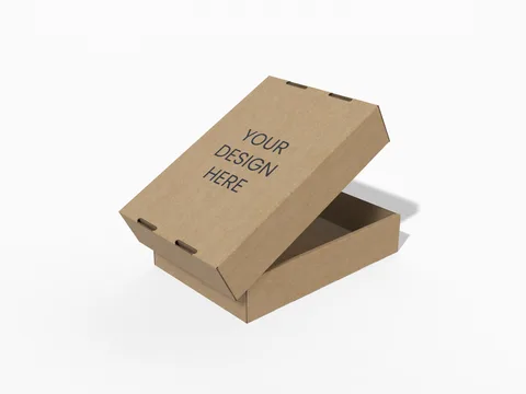 Reference view of lid-and-base boxes, style E60663.