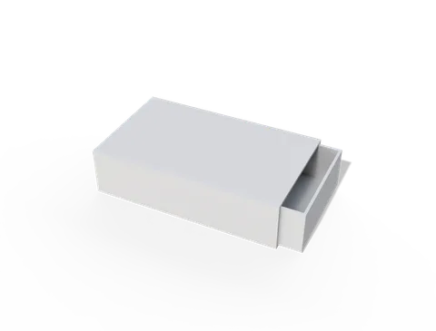 Reference view of rigid perfume drawer boxes, style E60722.