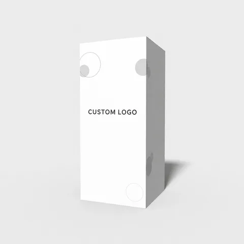 Reference view of rigid bottle gift boxes with locking tabs, style E60730.