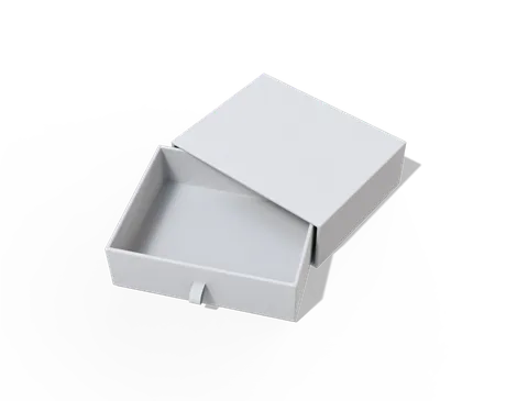 Reference view of rigid drawer boxes, style E60741.