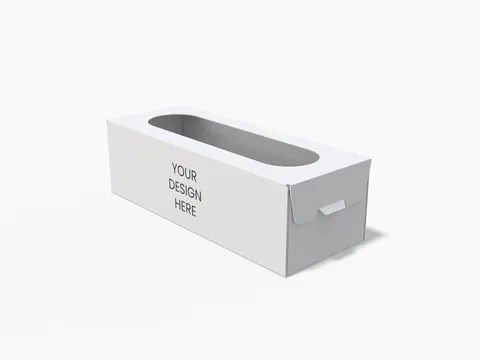 Reference view of drawer boxes with side locking tabs and windows, style E60756.