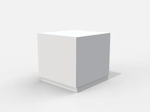 Reference view of square drawer boxes, style E60766.