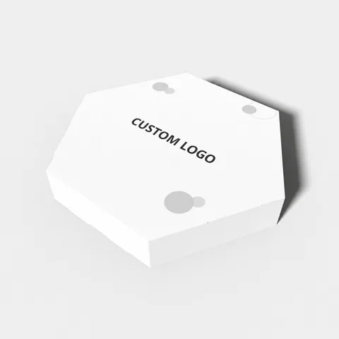 Reference view of hexagonal packaging sleeves, style E60787.