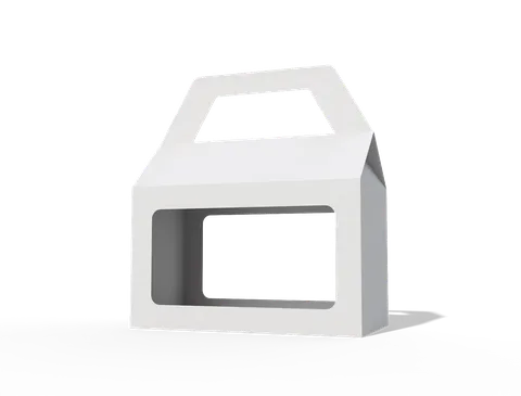 Reference view of handle boxes with windows, style E60834.