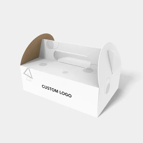 Reference view of handle boxes with interlocking closures, style E60849.