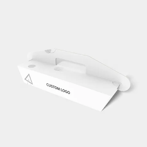 Reference view of trapezoidal handle boxes, style E60851.