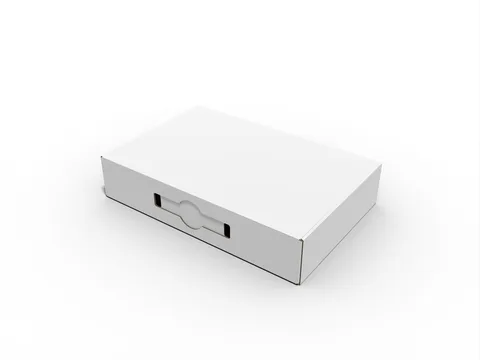 Reference view of handle boxes with hand holes, style E60857.
