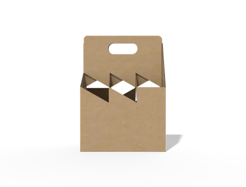 Reference view of 6-bottle carriers, style E60868.