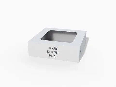 Reference view of hinged-lid window boxes, style E60902.
