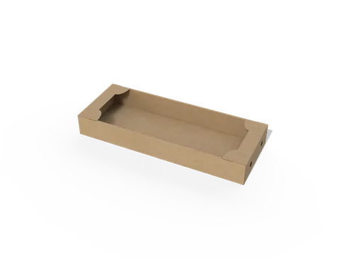 Reference view of packaging trays with vent holes, style E60903.