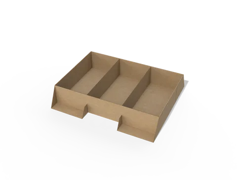 Reference view of packaging trays, style E60916.