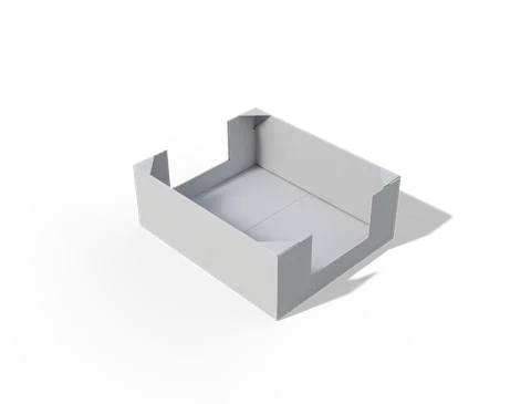Reference view of packaging trays, style E60934.