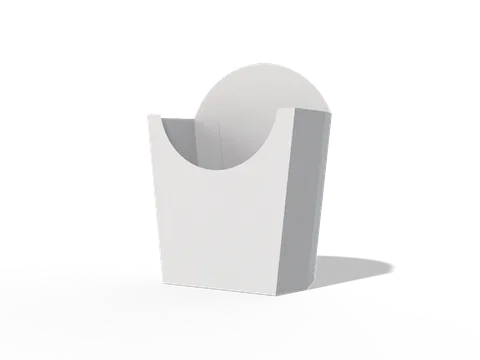 Reference view of french fry cartons, style E60938.