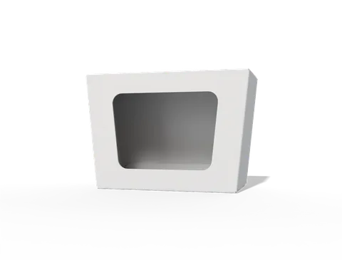 Reference view of window folding cartons, style E60944.