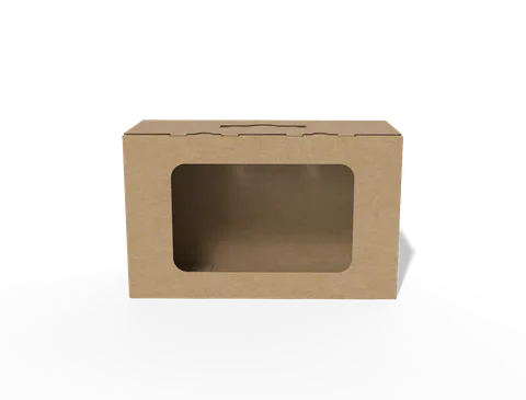 Reference view of hanging window cartons, style E60947.