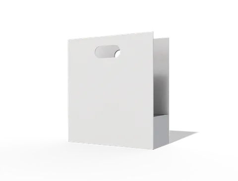 Reference view of retail displays with handles, style E60968.