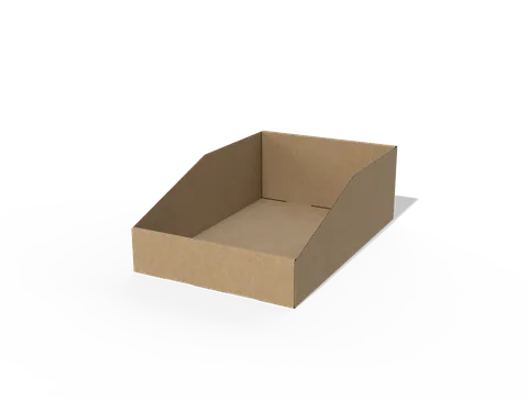 Reference view of counter display trays, style E60980.