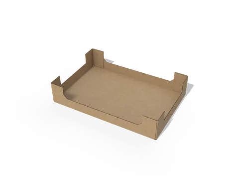 Reference view of counter display trays, style E60986.