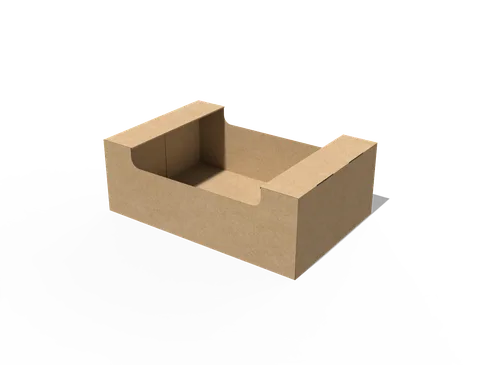 Reference view of counter display trays, style E60987.