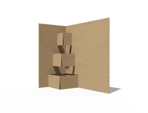 Reference view of retail displays, style E61040.