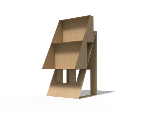 Reference view of display stands, style E61047.