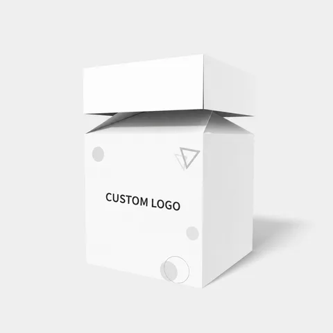 Reference view of folding cartons with fold-over closures, style E61068.