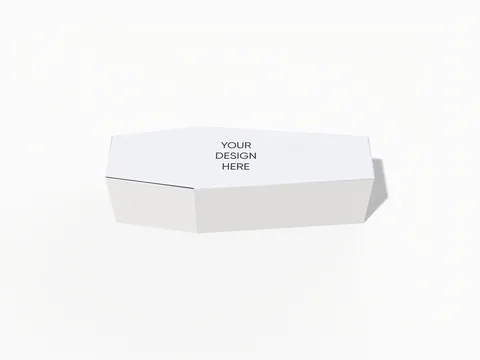 Reference view of hexagonal boxes, style E61071.