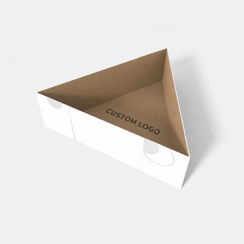 Reference view of triangular trays, style E61087.