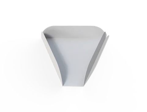 Reference view of tapered trays, style E61088.