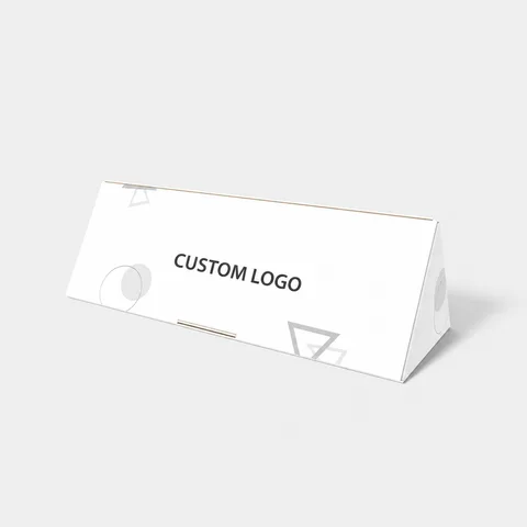 Reference view of triangular boxes with locking tabs, style E61102.