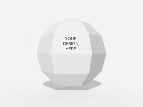 Reference view of spherical boxes, style E61122.