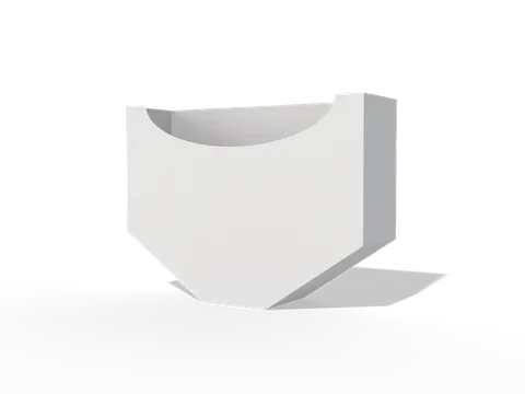 Reference view of fry cartons, style E61142.