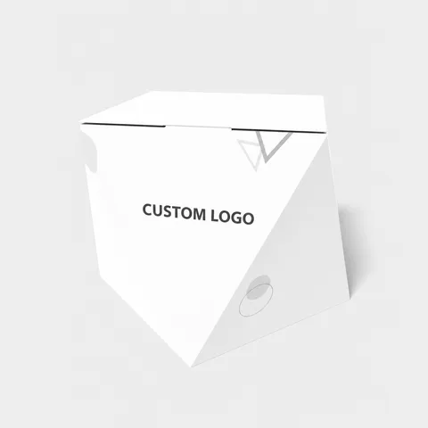 Reference view of faceted folding cartons, style E61150.