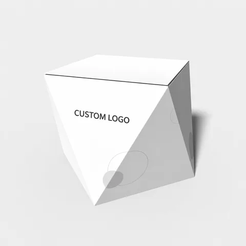 Reference view of faceted folding cartons with tear strips, style E61151.