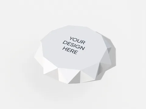 Reference view of ten-point star boxes, style E61159.