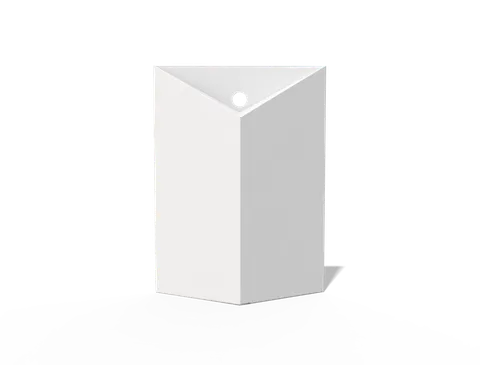 Reference view of triangular boxes, style E61174.