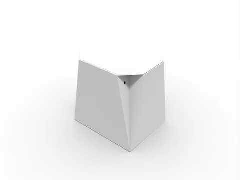 Reference view of shaped packaging boxes, style E61181.