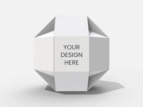 Reference view of polygonal boxes, style E61188.