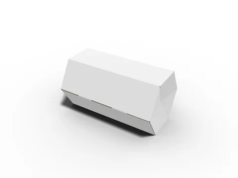 Reference view of octagonal boxes, style E61192.