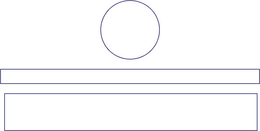 Flat dieline template for round boxes, style E61194.