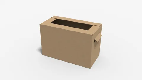 Reference view of fruit shipping cartons, style E61204.