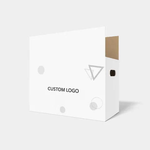 Reference view of shipping cartons with hand holes, style E61210.