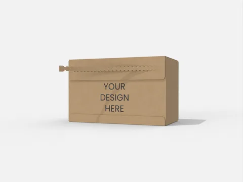 Reference view of shipping cartons with tear strips, style E61216.