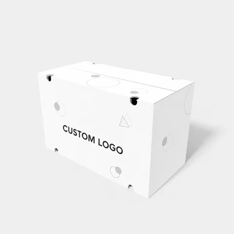 Reference view of shipping cartons with vent holes, style E61243.