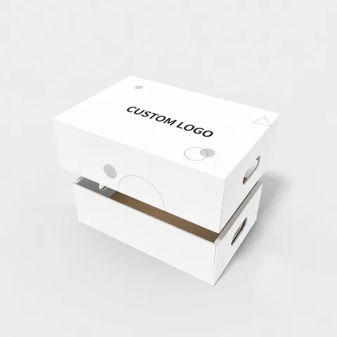 Reference view of shipping cartons with hand holes, style E61246.