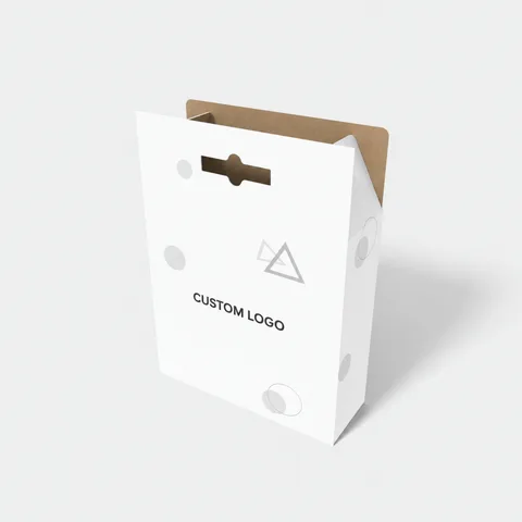 Reference view of shipping cartons with handles, style E61247.