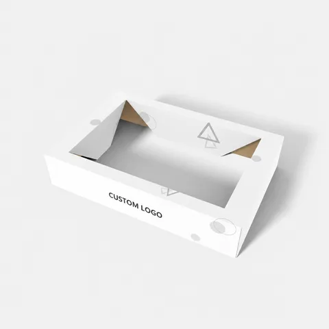 Reference view of packaging inserts with square openings, style E61258.