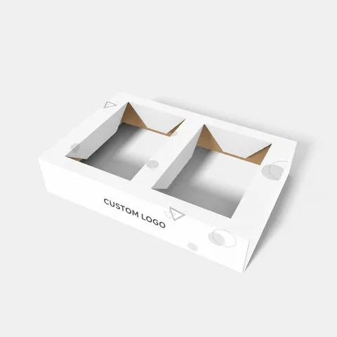 Reference view of packaging inserts with square openings, style E61259.